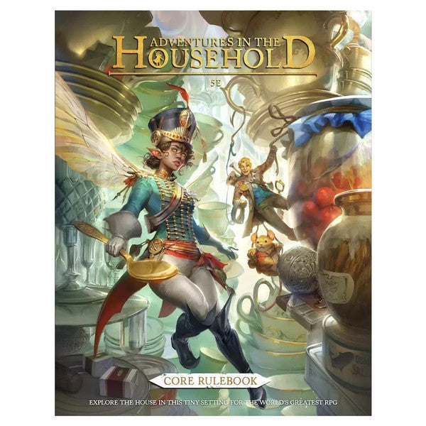 Two Little Mice Rulebook D&D 5e Adventures in the Household Core