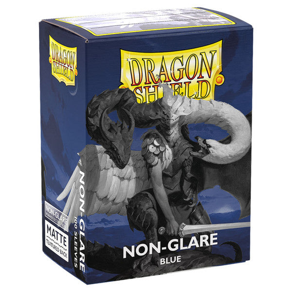 Dragon Shield Deck Protector Non-Glare Matte Blue Sleeves