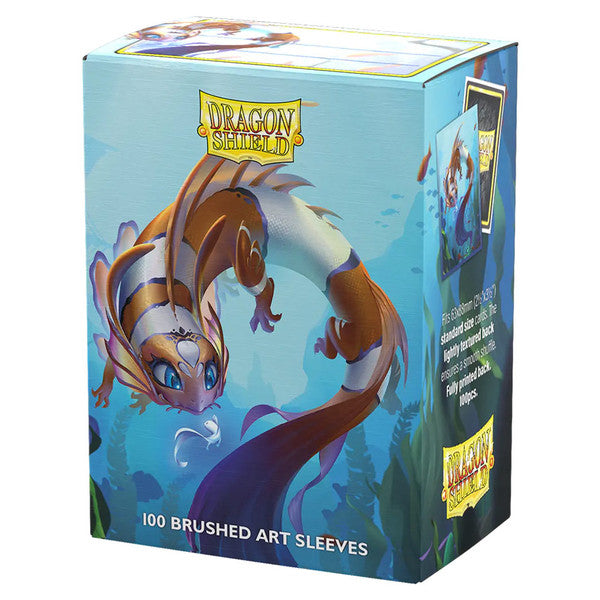 Dragon Shield Cinderfin Brushed Art Deck Protector 100 Pack Main image