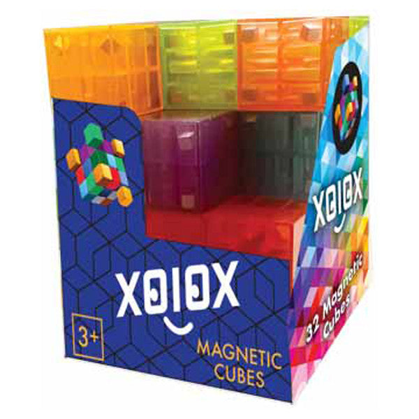E-Blox Xoiox Magnetic Cubes Color Sorting Sensory Toy Main image