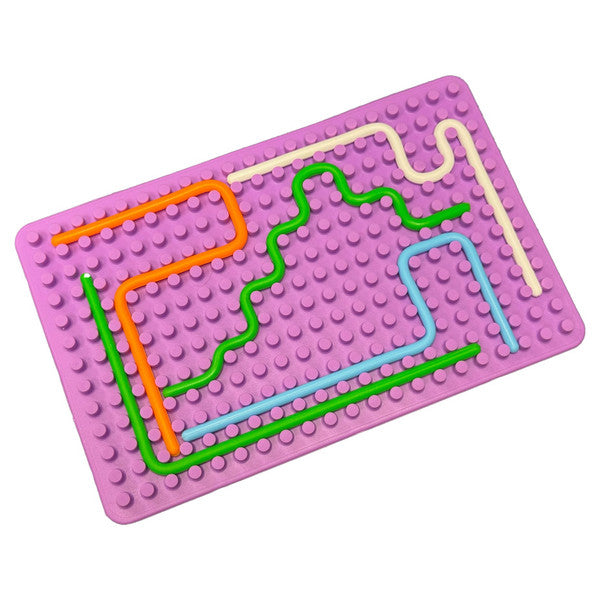 E-Blox Xoiox Noodle Doodle Lilac Interactive Activity Board Main image