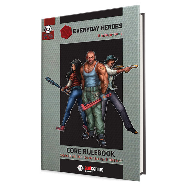 Evil Genius Games Everyday Heroes Core Rulebook Anniversary Edition