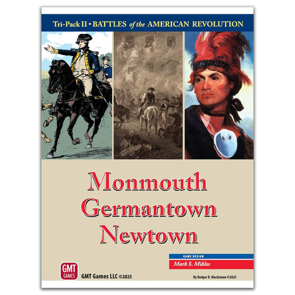 GMT Games Ages American Revolution Tri-Pack Battles Monmouth Germantown Newtown Main image