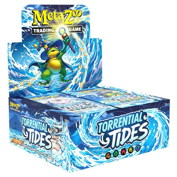 GameQbator Labs Metazoo Torrential Tides Booster Display