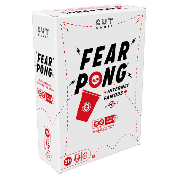 Hasbro Fear Pong Adult Party Game Wild Dares Ages 21 Plus Main image