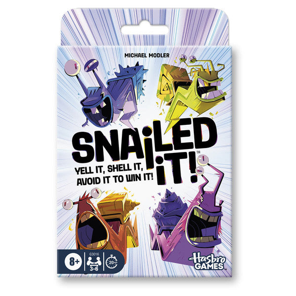 Hasbro Snailed It Family Snail Card Game Ages 8 Plus