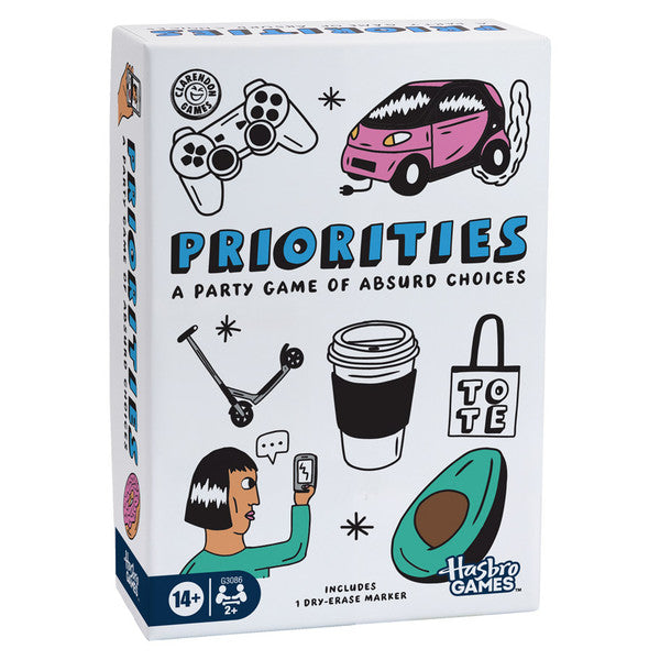 Hasbro Priorities Party Game of Absurd Choices Main image