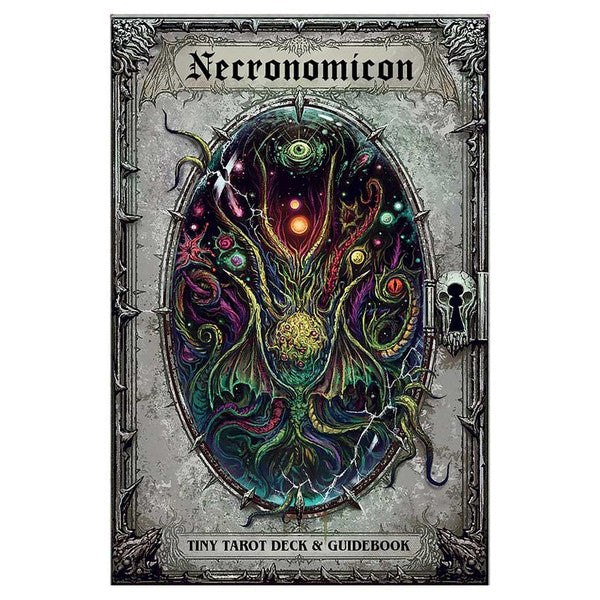 Insight Editions Necronomicon Tiny Tarot Deck Guidebook