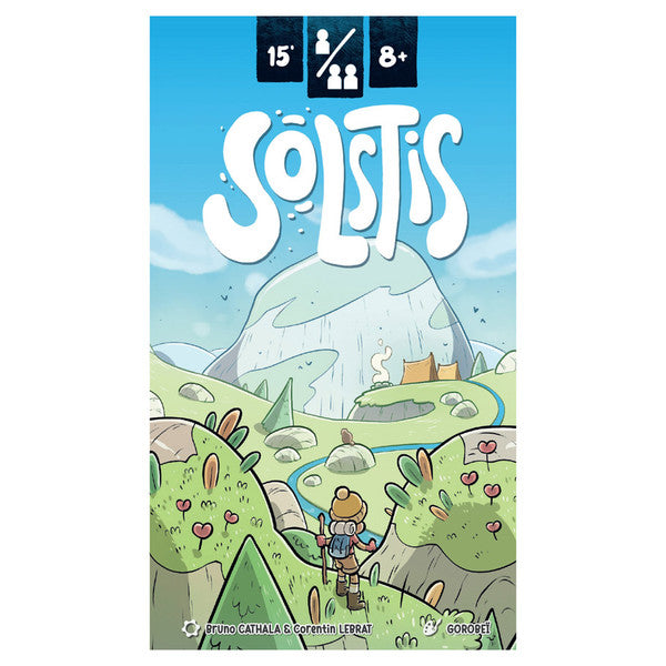 Lumberjacks Studios Solstis Board Game Travel Mountain And Assemble Tiles