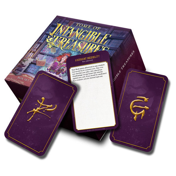Lone Colossus D&d 5e Intangible Treasures Card Box Set Reference Cards