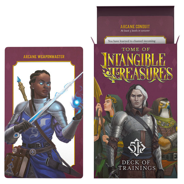 Lone Colossus D&d 5e Deck Of Trainings Tarot Sized Reference Cards