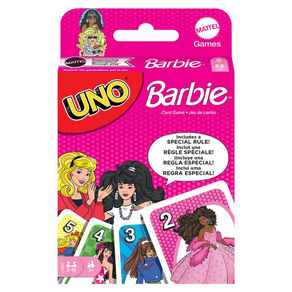 Mattel, Inc. Mattel Inc Uno Barbie Refresh Card Game Main image