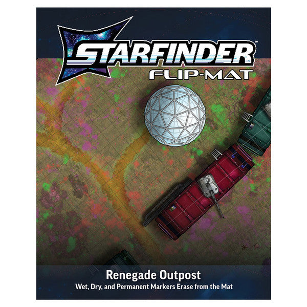 Paizo, Inc. Paizo Inc Starfinder 2e Flip-Mat Renegade Outpost Outpost Main image
