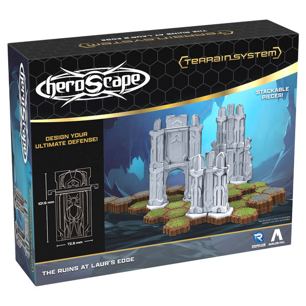 Renegade Game Studios Heroscape Ruins at Laurs Edge Terrain Expansion
