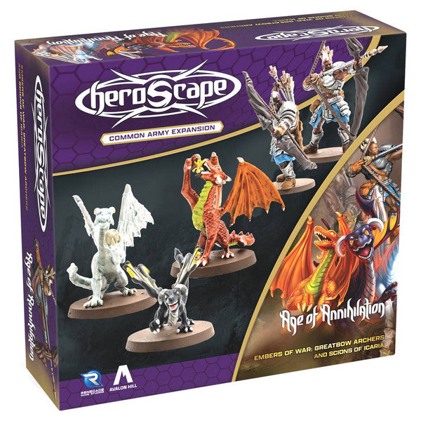 Renegade Game Studios Heroscape Greatbow Archers And Scions Expansion