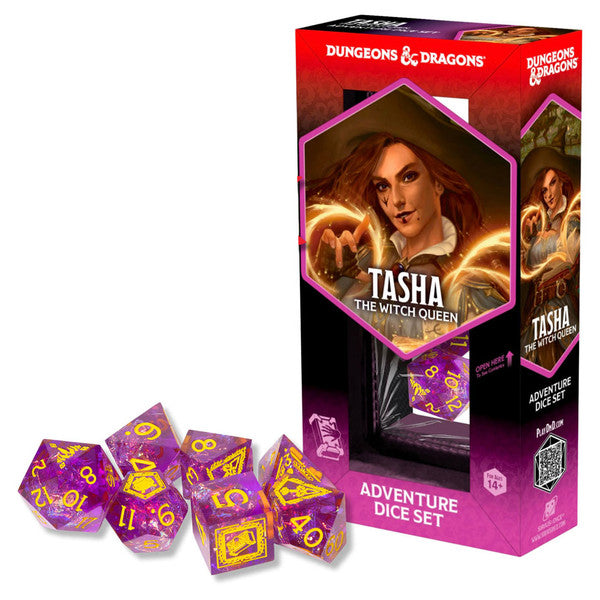 Sirius Dice Sharp-Edged Dungeons & Dragons Adventure Dice Tasha the Witch Queen Main image
