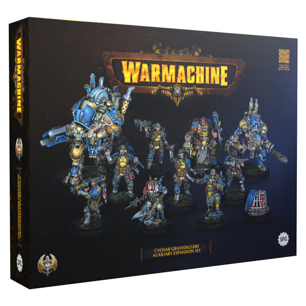 Steamforged Games Ltd. Steamforged Games Ltd Warmachine Cygnar Gravediggers Auxi Main image