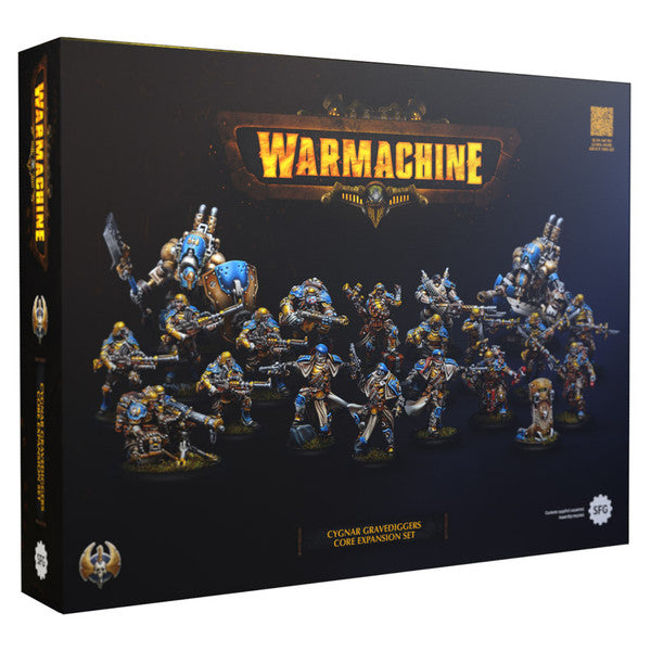 Steamforged Games Ltd. Steamforged Games Ltd Warmachine Cygnar Gravediggers Core