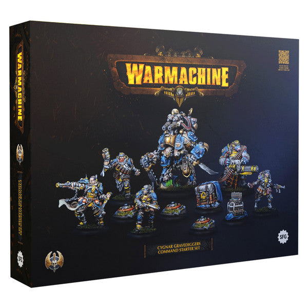 Steamforged Games Ltd. Steamforged Games Ltd Warmachine Cygnar Gravediggers Comm