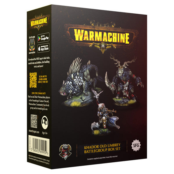 Steamforged Games Ltd. Warmachine Khador Old Umbrey Battlegroup Box Main image
