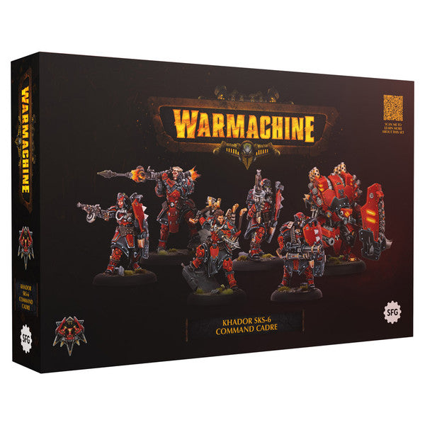 Steamforged Games Ltd. Warmachine Khador Sks-6 Command Cadre Main image
