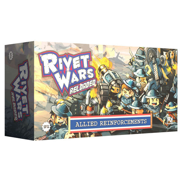 Steamforged Games Ltd. Rivet Wars Allied Reinforcements Expansion Main image
