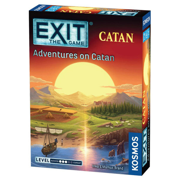 Thames & Kosmos Exit Adventures on Catan Game