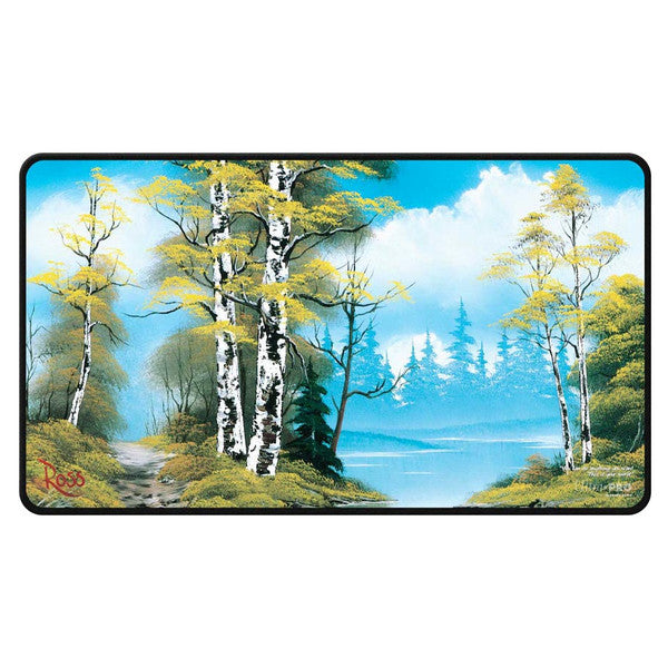 Ultra Pro Playmat Stitched Edge Bob Ross Lakeside Path Main image