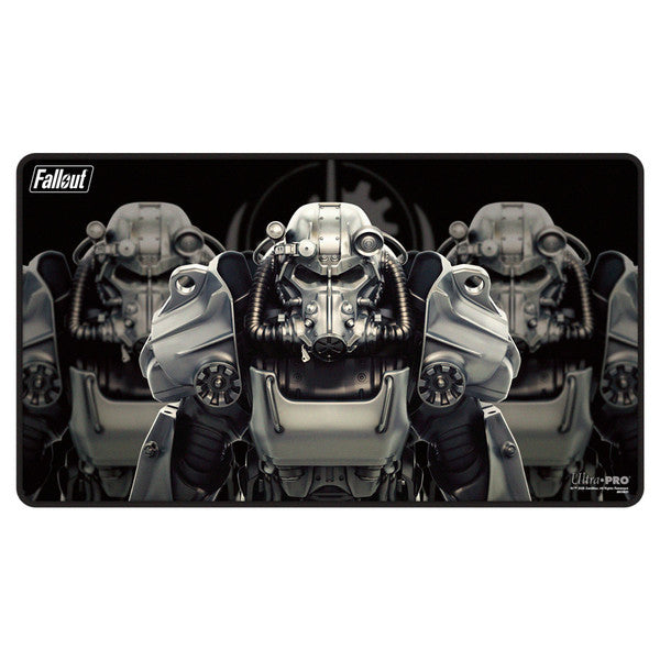 Ultra Pro Playmat Fallout Brotherhood Of Steel Black Stitched Edges