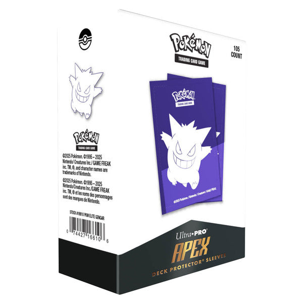 Ultra Pro Gengar Deck Protector Apex Pokémon Elite Series 105 Main image