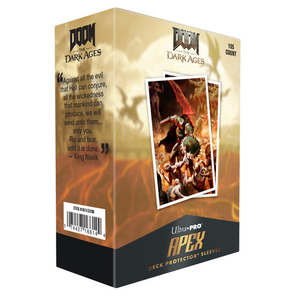 Ultra Pro Onslaught Deck Protector Apex Doom The Dark Ages 105
