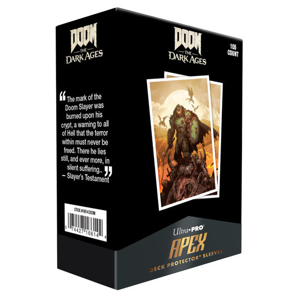 Ultra Pro Wrath Deck Protector Apex Doom The Dark Ages 105