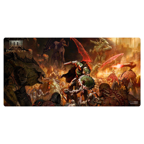 Ultra Pro Deskmat Doom The Dark Ages Onslaught Main image