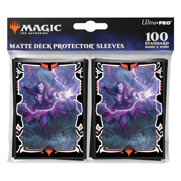 Ultra Pro Magic The Gathering Deck Protector Tarkir Dragonstorm Zurgo Stormrende Main image