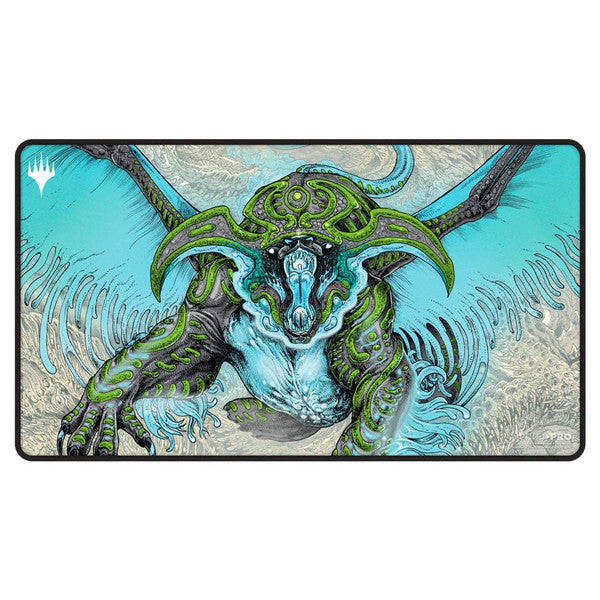 Ultra Pro Magic The Gathering Black Stitched Edge Playmat Soft Fabric Non Slip T