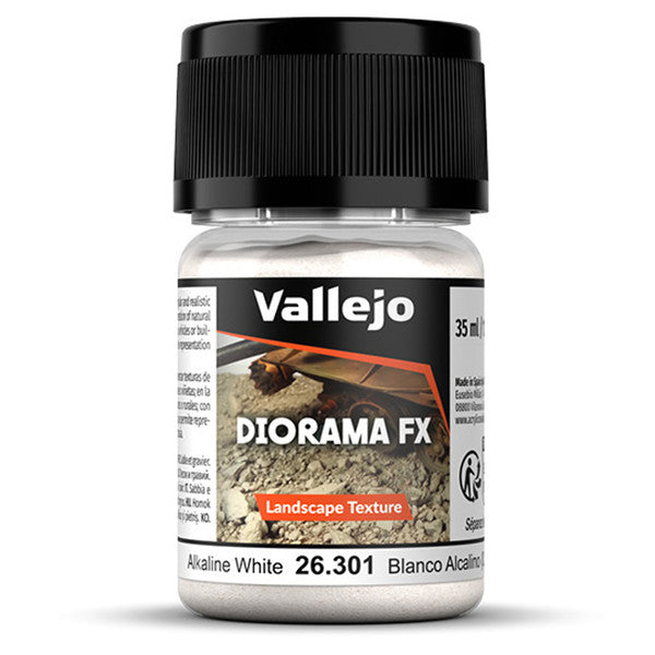 Vallejo Diorama Fx Landscape Alkaline White 0.5-1 mm 35ml