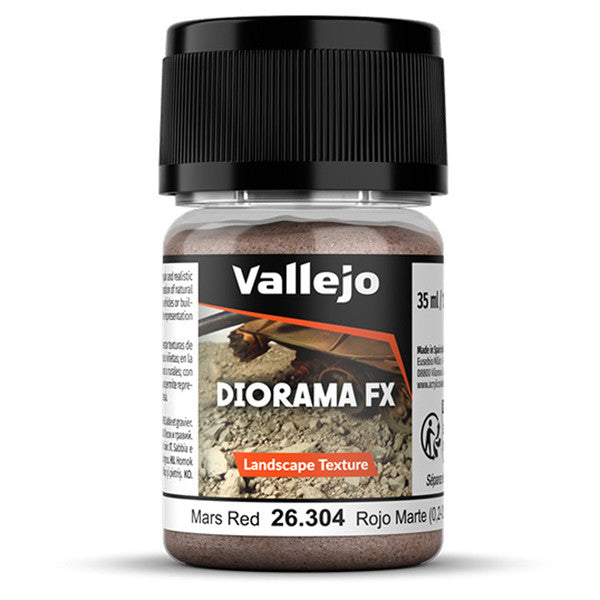 Vallejo Diorama Fx Landscape Mars Red 0.2-0.6 mm 35ml