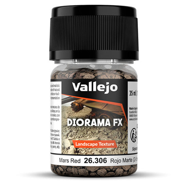 Vallejo Diorama Fx Landscape Mars Red 2-5 Mm 35ml