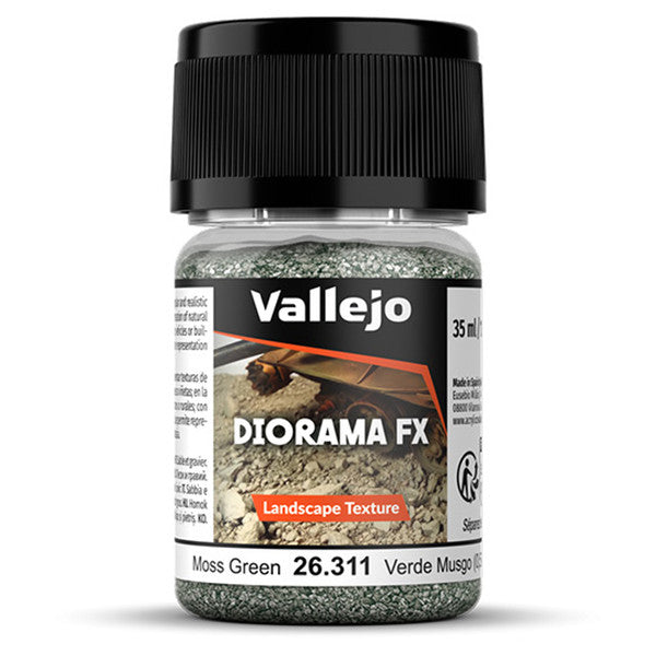 Vallejo Diorama Fx Landscape Moss Green 0.5-2 Mm 35ml Main image