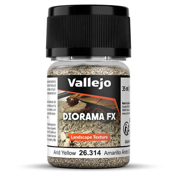 Vallejo Diorama Fx Landscape Arid Yellow 0.5-2 Mm 35ml Main image