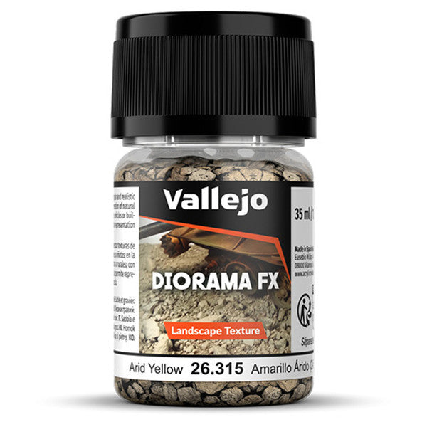 Vallejo Diorama Fx Landscape Arid Yellow 2-5 Mm 35ml Main image