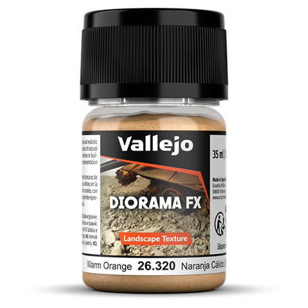 Vallejo Diorama Fx Landscape Warm Orange 0.1-1 Mm 35ml