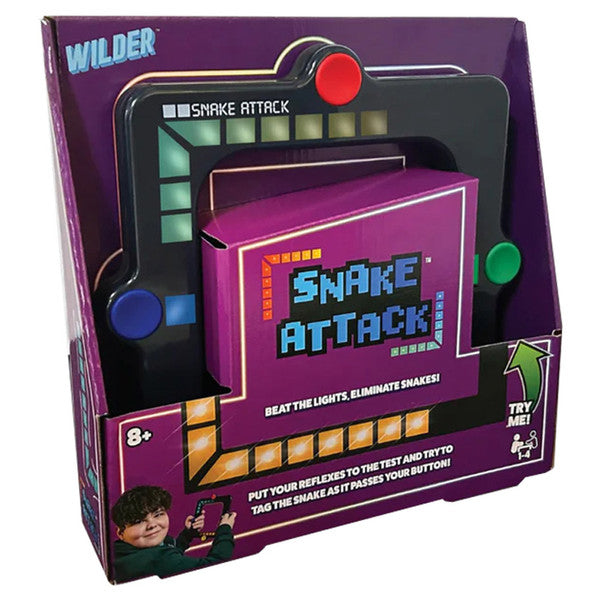 Wilder Toys Snake Attack Electronic Reflex Handheld Game