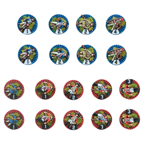 Warlord Games Markers Black Powder Epic Battles Revolution Casualty