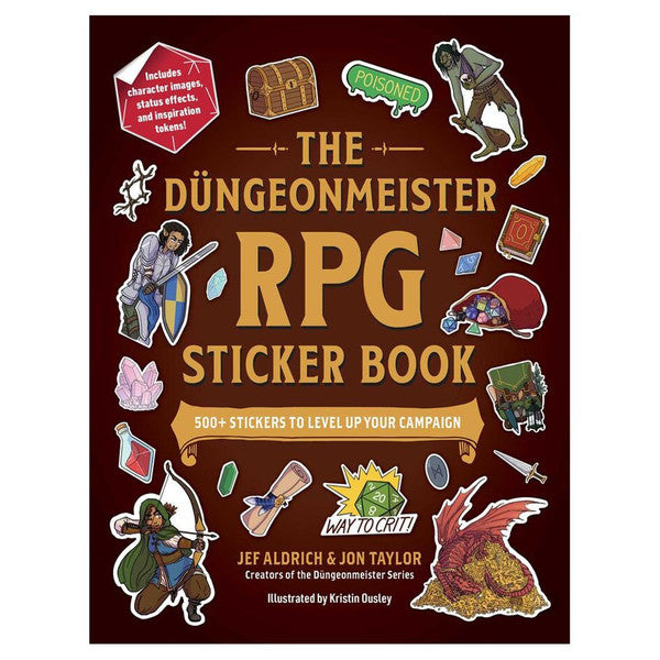 Adams Media Book RPG Sticker Collection Dungeonmeister
