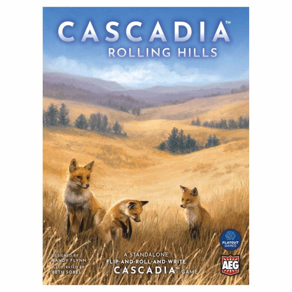Alderac Entertainment Group Cascadia Rolling Hills Roll Write Game Main image