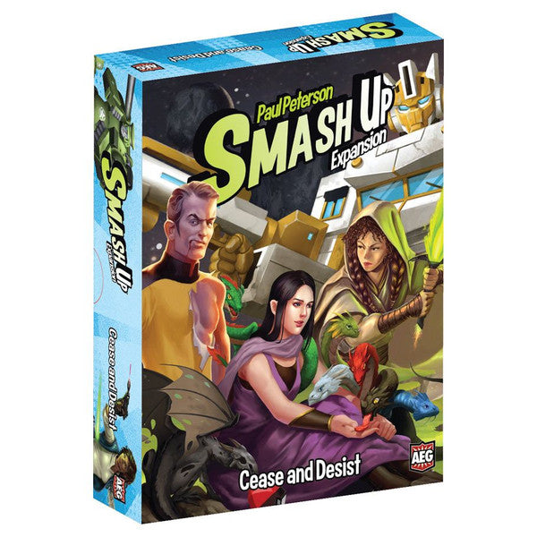 Alderac Entertainment Group Smash Up Cease and Desist Card Game Expansion 2-4 Pl Main image