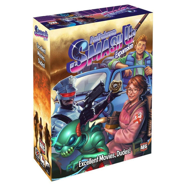 Alderac Entertainment Group Smash Up Excellent Movies Dudes 80s Card Game 2-4 Pl