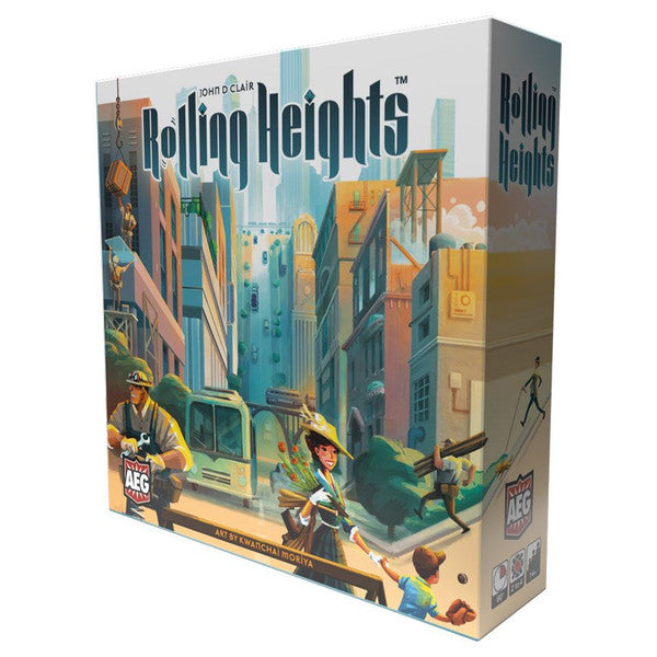 Alderac Entertainment Group Rolling Heights Push Luck City Building Game