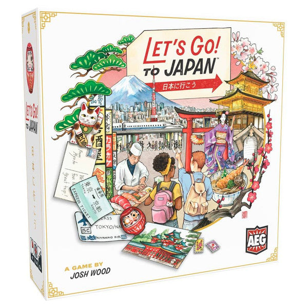 Alderac Entertainment Group Let's Go to Japan Storytelling Travel Planning Card